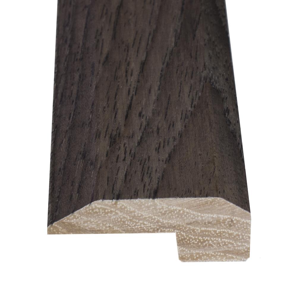 Flexco Shady Gray 0.6875-in T x 2-in W x 78-in L Solid Wood Threshold