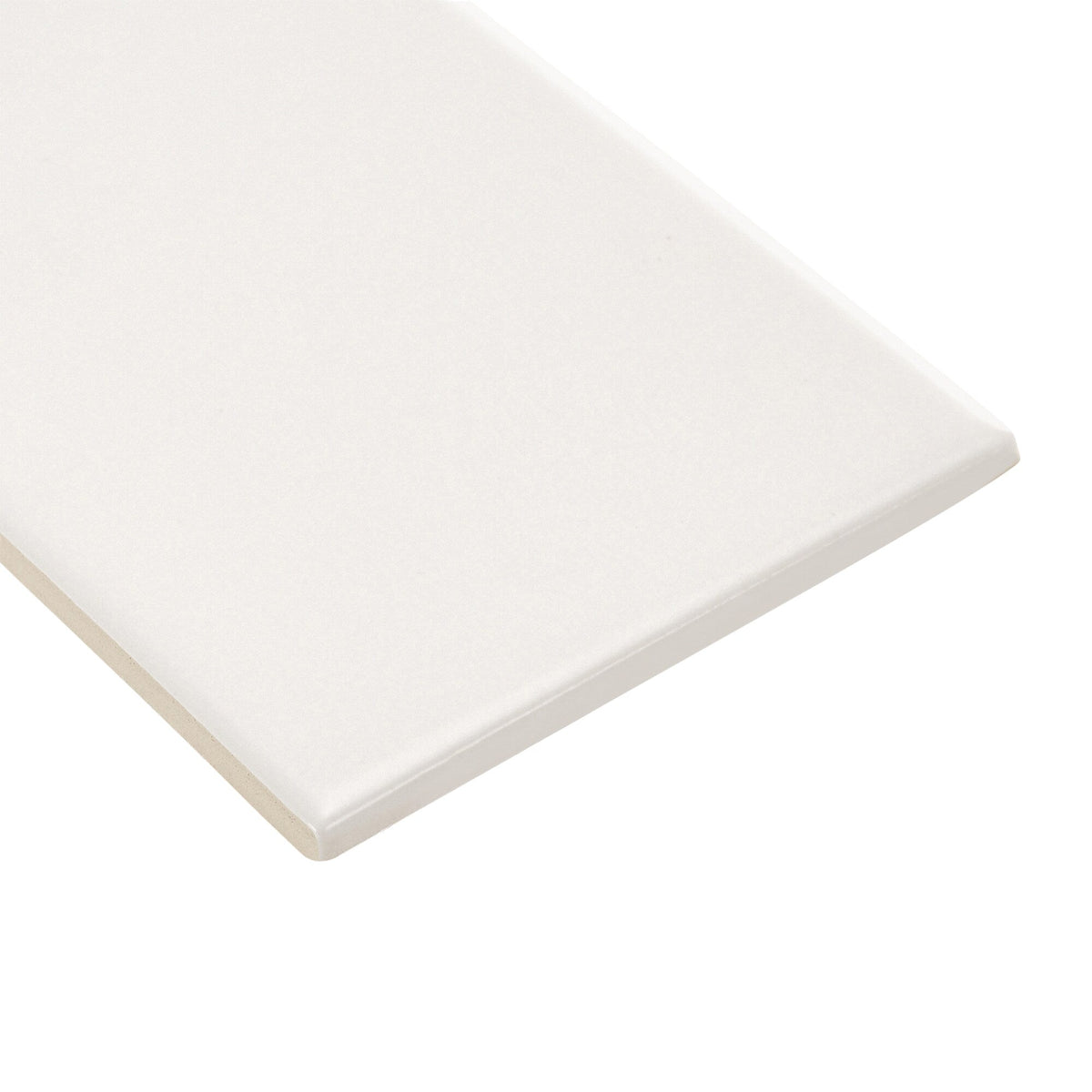 American Olean Urban Canvas 28-Pack Designer White 4-in x 12-in Matte Ceramic Subway Wall Tile