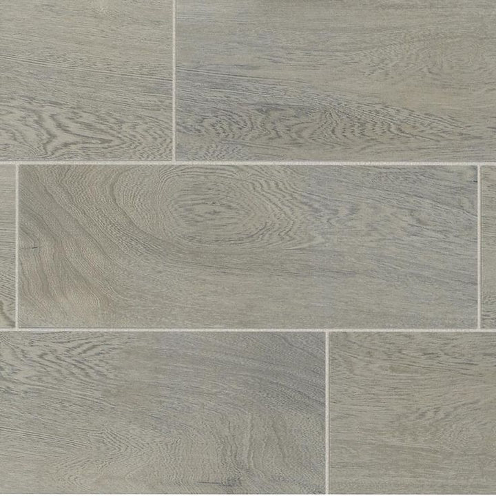TrafficMASTER Glenwood Fog 7 in. x 20 in. Ceramic Floor and Wall Tile (10.89 sq. ft. / case)