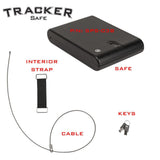 10.75 in. L Biometric Lock Small Pistol Safe - Super Arbor