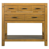 Avondale 60 in. Vanity Cabinet Only in Pine - Super Arbor