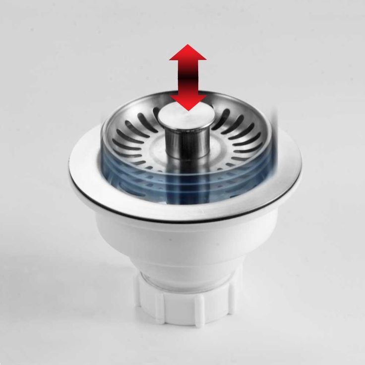 190-9400 Push-Pop Kitchen Basket Strainer