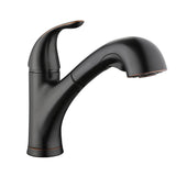 Market Single-Handle Pull-Out Kitchen Faucet with TurboSpray and FastMount in Bronze - Super Arbor