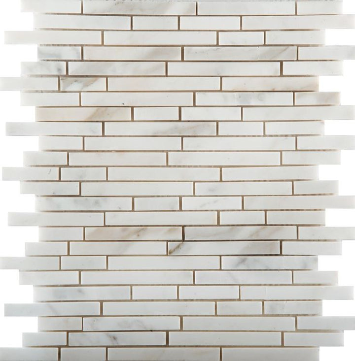 Emser Calacata 5-Pack Calacata Oro Natural Stone Marble Border Tile (12-in x 13-in)