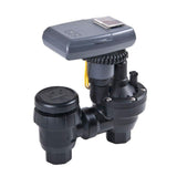 Solar Powered Irrigation Timer with Anti-Siphon Valve