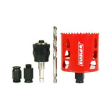 4 in. Bi-Metal Hole Saw with SnapLock Plus Mandrel System - Super Arbor