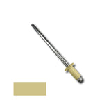 Scrooscoop Aluminum Blind Pop Rivets #42D (#40) Heritage Cream, Bag of 100 (SKU 83SC42D40)
