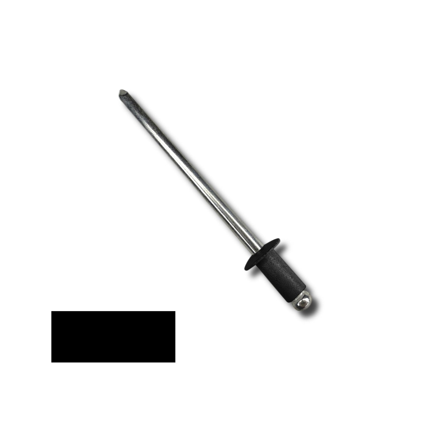 Scroo Rivet Aluminum #42D Blind Pop Rivets, Storm Gray #59, 1/8 in Dia x 1/4 in Body, 100-Pack (Bag)