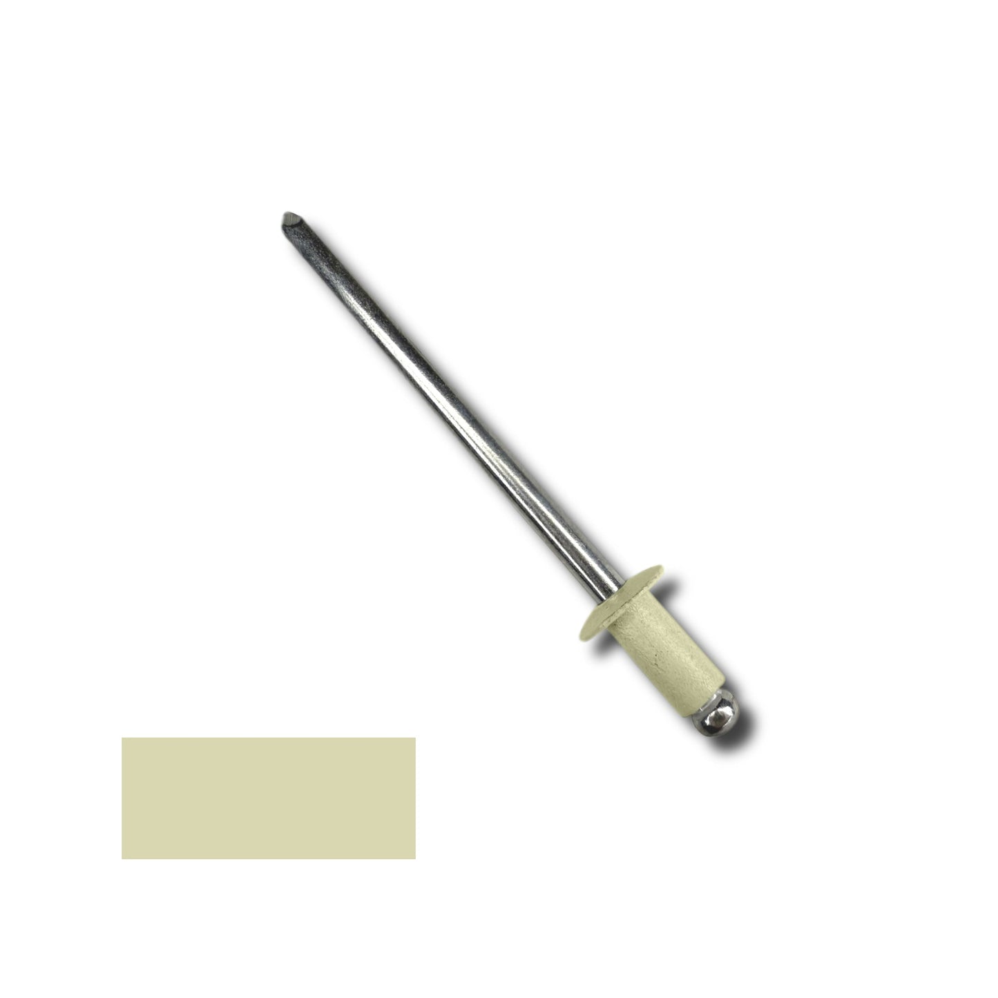 Scroo Rivet Aluminum #42D Blind Pop Rivets, Storm Gray #59, 1/8 in Dia x 1/4 in Body, 100-Pack (Bag)