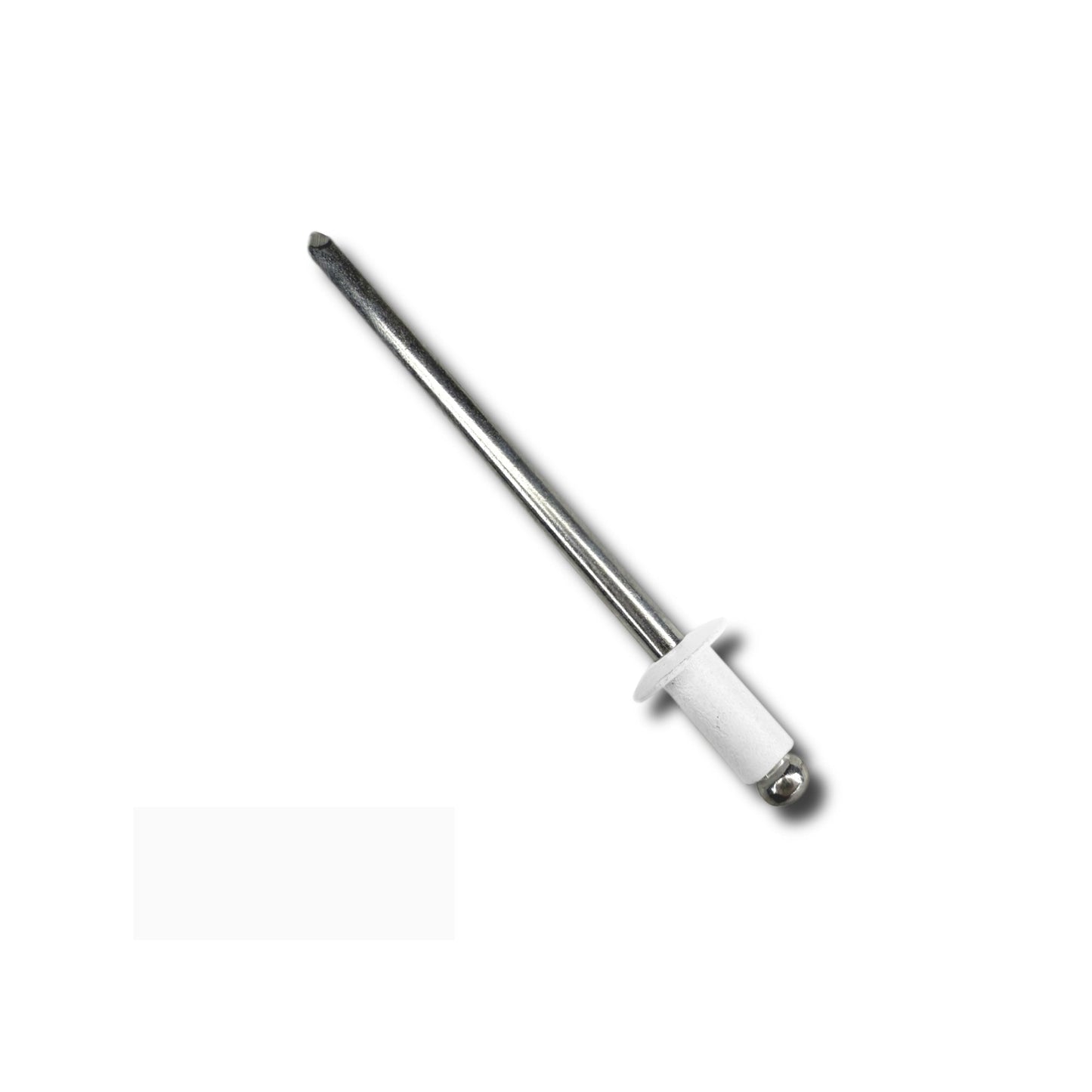 ScrooScoop Aluminum Blind/Pop Rivet 42D #26 Ivory, 1/8 in Diameter, 100-Count Bag