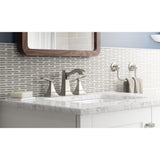 Truss 8 in. Widespread 2-Handle Bathroom Faucet in Vibrant Brushed Nickel - Super Arbor