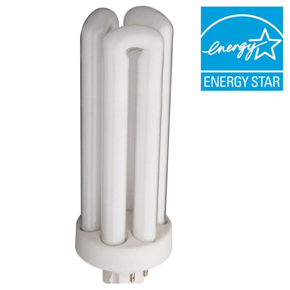 75-Watt Equivalent Soft White (2700K) 4-Pin CFL Light Bulb - Super Arbor
