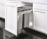 Rev-A-Shelf 50-Quart Plastic Soft Close Pull Out Trash Can