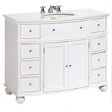 Hampton Harbor 72 in. W x 22 in. D Double Bath Vanity in White with Natural Marble Vanity Top in White