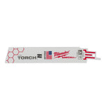 6 in. 14 TPI Torch Medium Metal Cutting SAWZALL Reciprocating Saw Blades (5-Pack) - Super Arbor