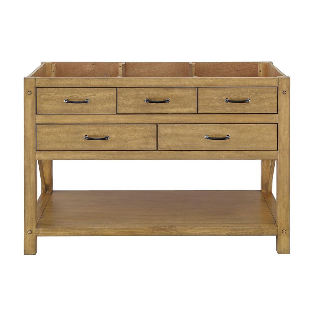 Avondale 60 in. Vanity Cabinet Only in Pine - Super Arbor