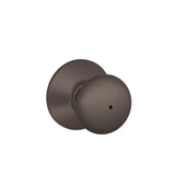 Plymouth Bright Brass Privacy Bed/Bath Door Knob - Super Arbor