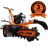 Detail K2 18 in. 7 HP Gas Powered Kohler Engine Certified Commercial Trencher with 5-Position Depth Adjustment