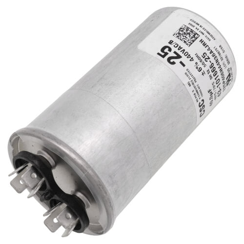 Rheem 43-101666-25 capacitor - detail view (Product Type: Capacitor)