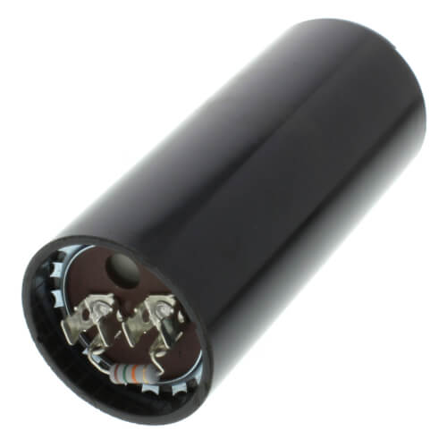Rheem 43-17075-03 capacitor - detail view (Voltage: 330v; MFD: 135-155)