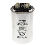 Rheem 43-25133-02 capacitor - front view (Voltage: 370V; MFD: 30/3)