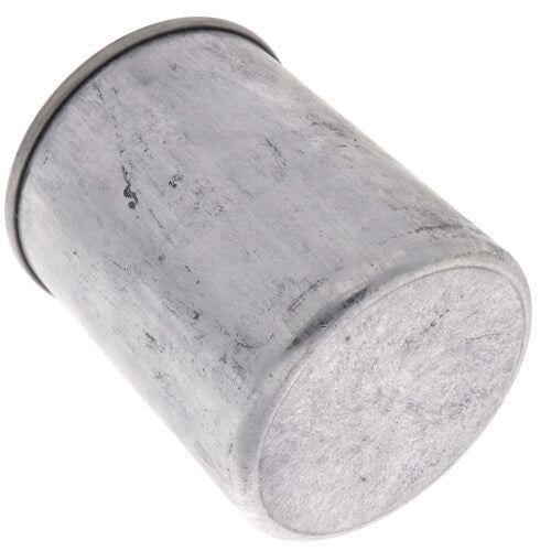 Rheem 43-25133-34 capacitor - side view (Voltage: 370V; MFD: 80/10)