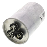 Rheem 43-26271-47 capacitor - detail view (Voltage: 370V; MFD: 70/10)