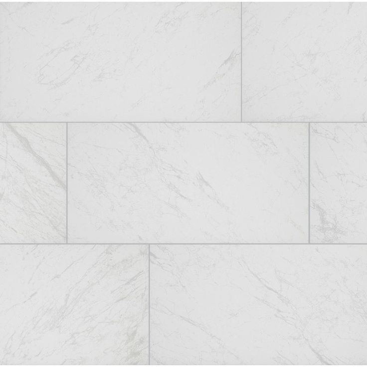 Florida Tile Home Collection Brilliance White Rectified 12 in. x 24 in. Porcelain Floor and Wall Tile (13.3 sq. ft. / case)