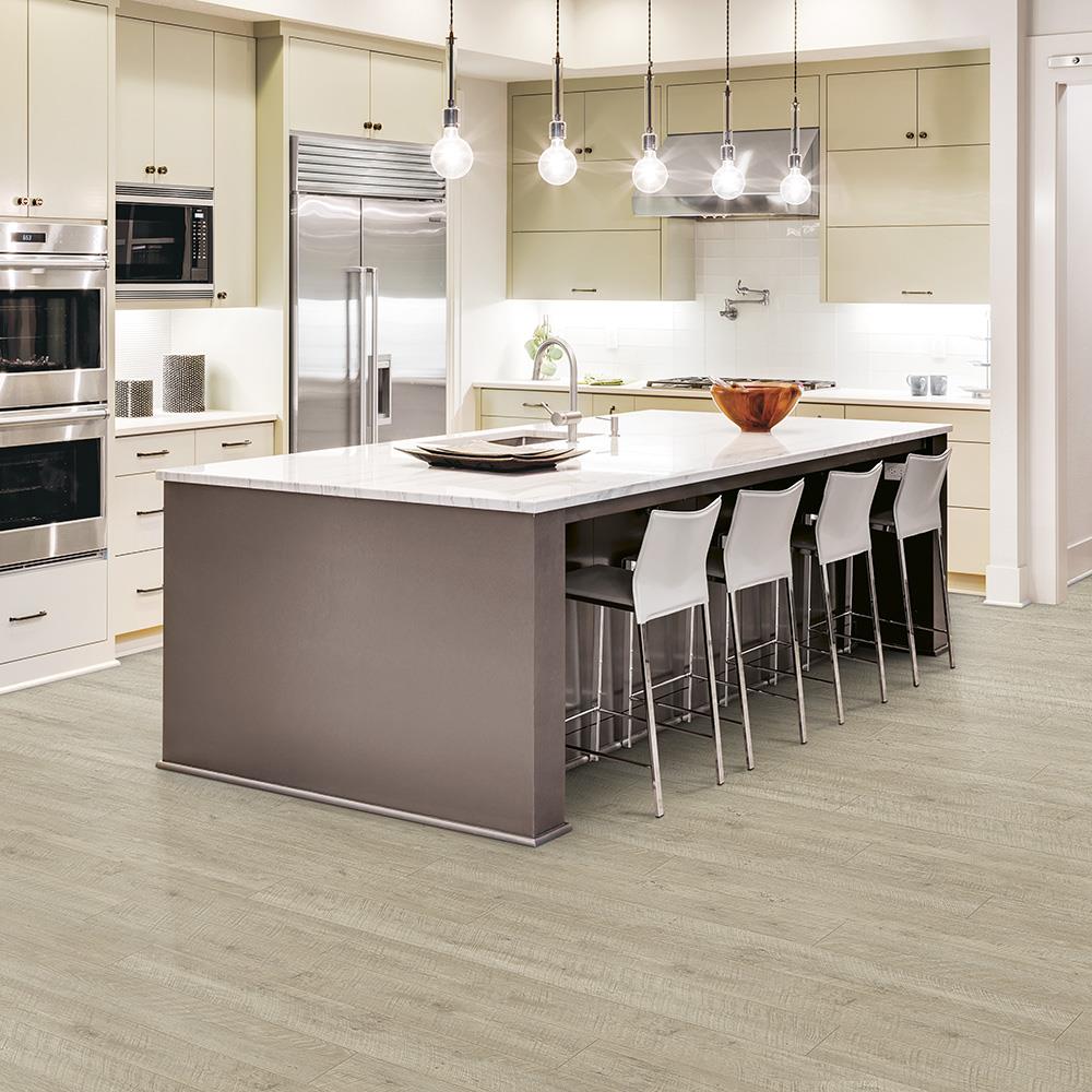 Mohawk North Sound 7-3/4-in W x 48-in L x 4.5-mm Waterproof Interlocking Luxury Vinyl Plank Flooring, 20-mil Wear Layer (18.22-sq ft/Carton)