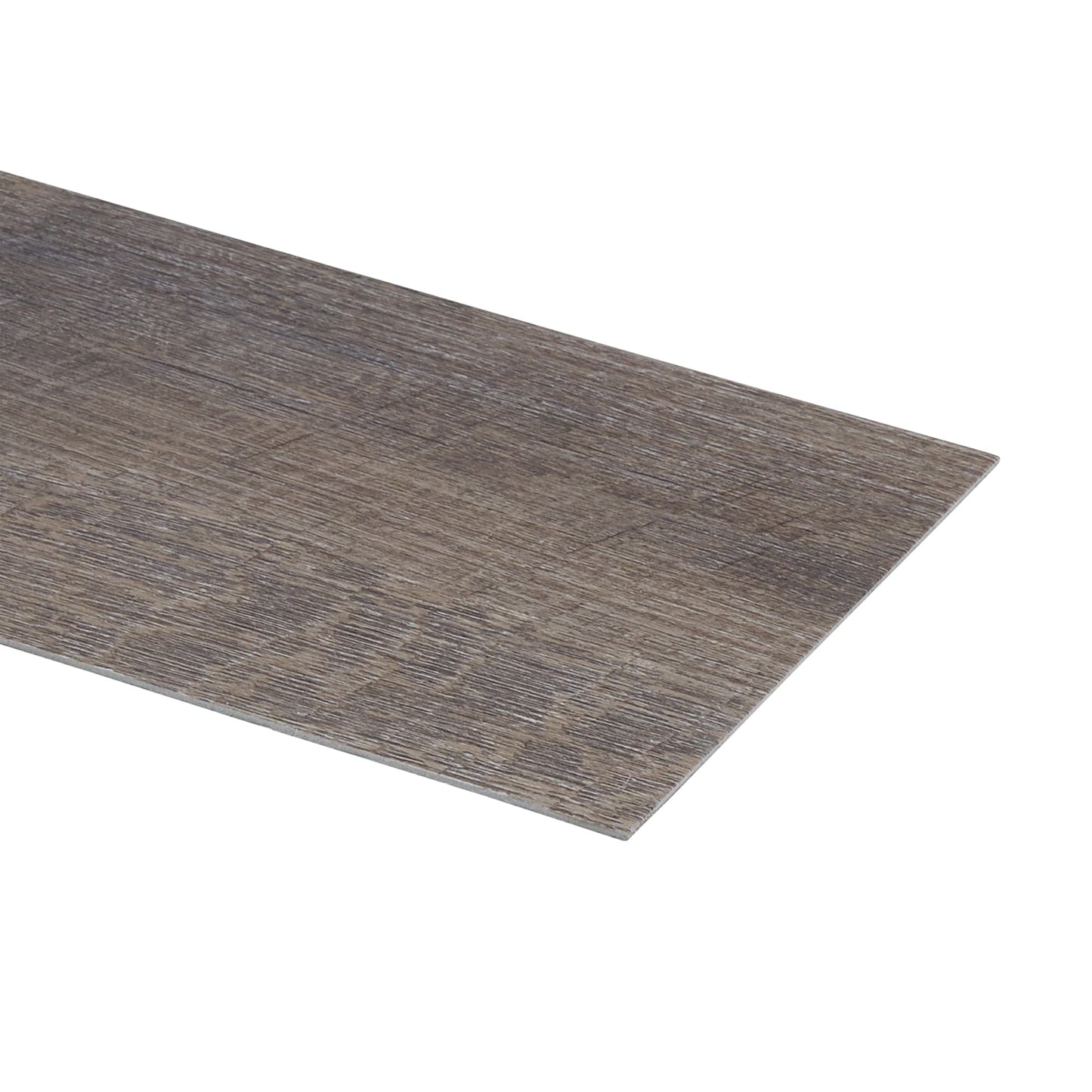Style Selections Driftwood 6-in W x 36-in L x 2-mm Peel-and-Stick Vinyl Plank Flooring, 3-mil Wear Layer (1.5-sq ft Piece)