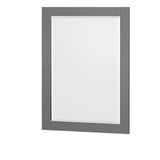 Wyndham Collection Sheffield 78.5-in Dark Gray Bathroom Vanity Cabinet with Mirrors