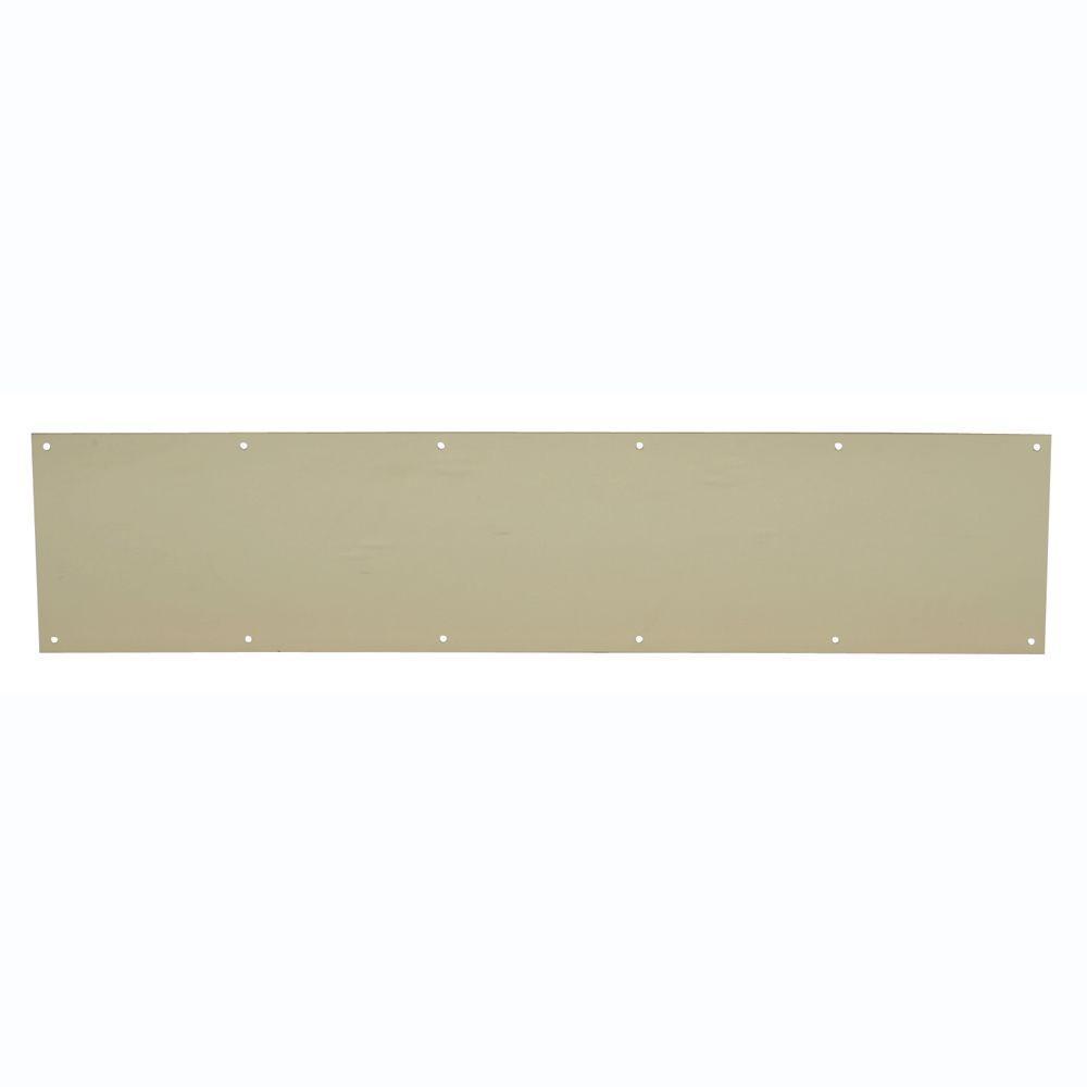 8 in. x 34 in. Aged Bronze Kickplate - Super Arbor