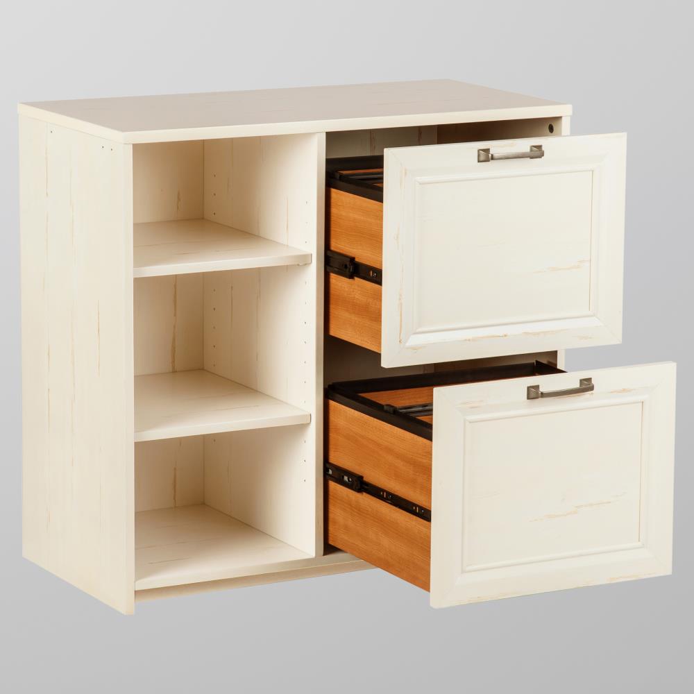 Saint Birch Salisbury Antique White 2-Drawer 31.5-in File Cabinet