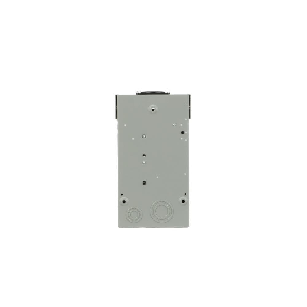 Eaton Type BR 125-Amp 2-space load center - side view