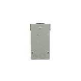 Eaton Type BR 125-Amp 4-space load center - side view