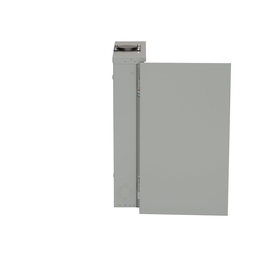 Eaton Type BR 200-Amp 8-space load center - detail view