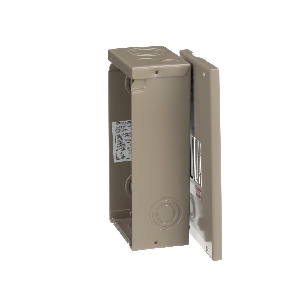 Eaton Type CH 70-Amp 2-space load center - interior view