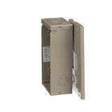 Eaton Type CH 70-Amp 2-space load center - interior view