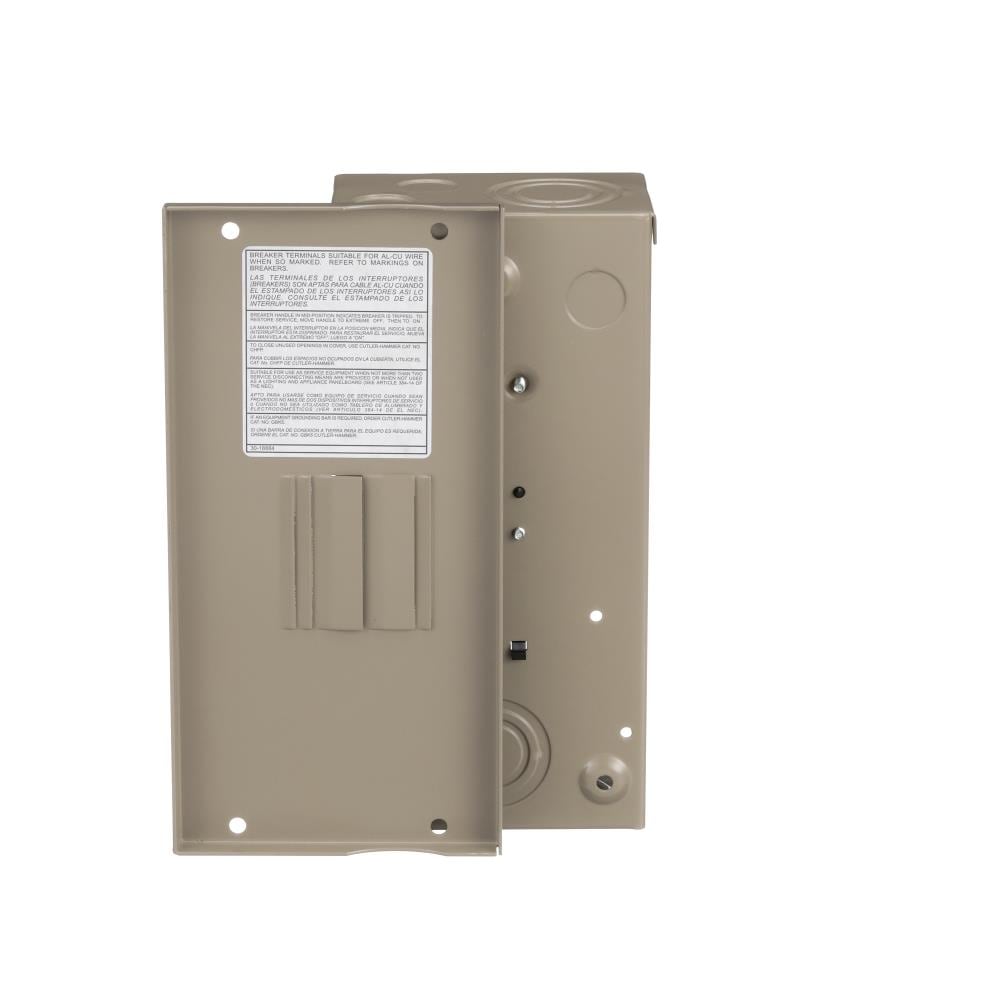 Eaton Type CH 70-Amp 2-space load center - side view