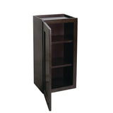 Design House Brookings 21-in W x 36-in H x 12-in D Espresso Maple Wall Ready To Assemble Plywood Cabinet (Recessed Panel Shaker Door Style)
