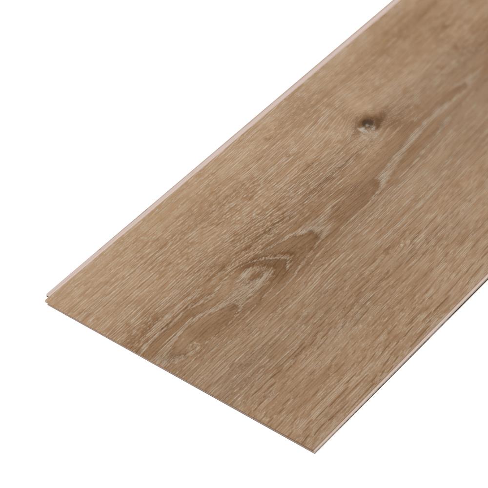 CALI Mute Step Aged Hickory 6.5-mm x 7-in W x 48-in L Waterproof Interlocking Luxury Vinyl Plank Flooring (24.03-sq ft/case)