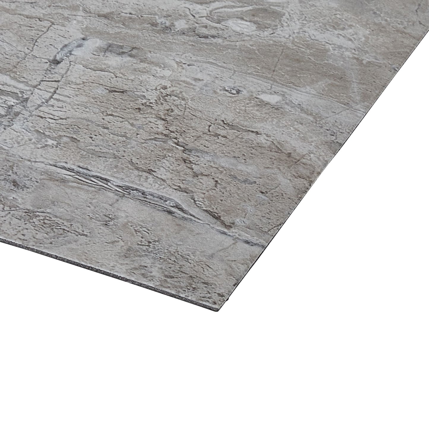 Style Selections Castaway 18-in x 18-in Groutable Water-Resistant Peel-and-Stick Luxury Vinyl Tile Flooring (2.25-sq ft Piece)