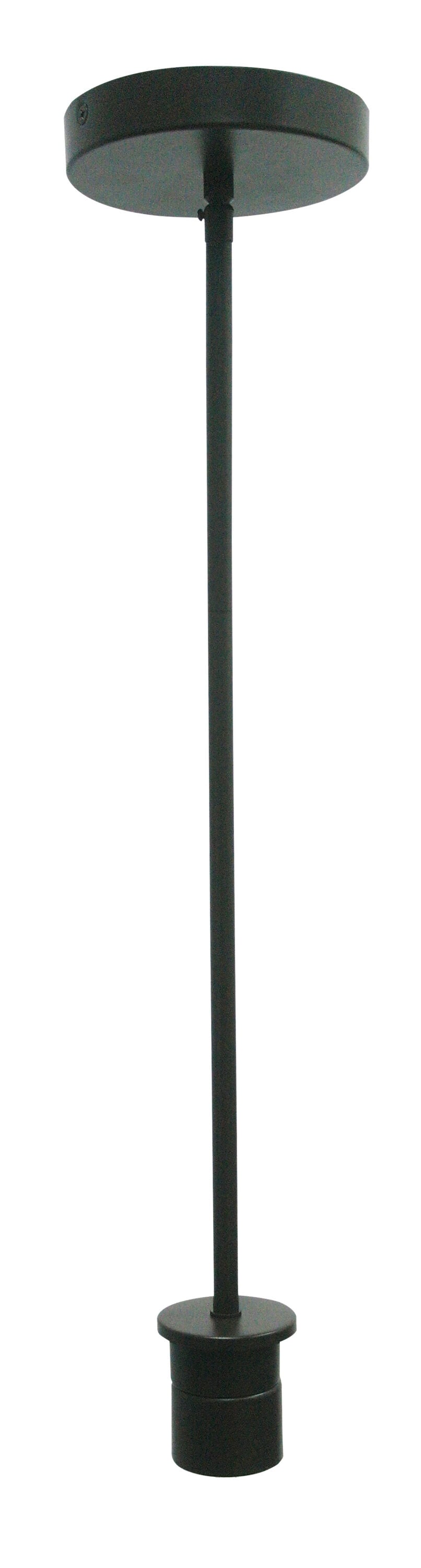 Portfolio Bronze Transitional Cylinder Pendant Light