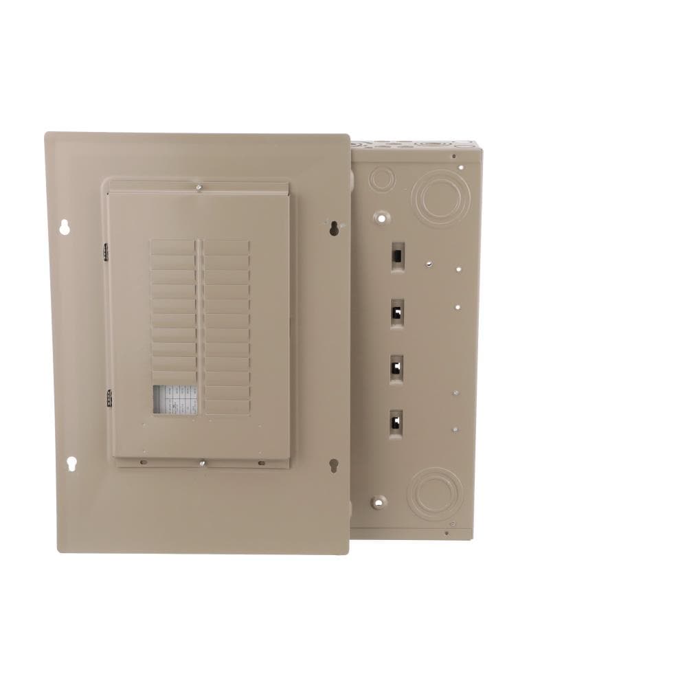 Eaton Type CH 125-Amp 24-space load center - side view