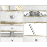 Progress Lighting Gulliver 5-Light Galvanized Industrial Drum Large Hanging Pendant Light