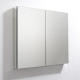 Fresca 40-in x 36-in Surface/Recessed Mount Mirror Medicine Cabinet