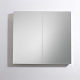 Fresca 40-in x 36-in Surface/Recessed Mount Mirror Medicine Cabinet