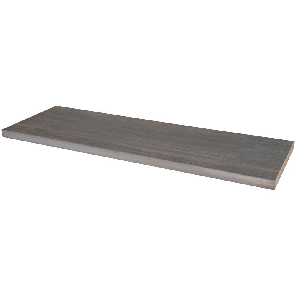 Ebano Ironwood 24 in. x 8 in. x 0.75 in. Brown Porcelain Paver Tile (319.20 Sq. Ft./Pallet) - Super Arbor