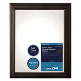 allen + roth 22.5-in x 27.5-in Fog Free Surface Mount Espresso Mirrored Soft Close Medicine Cabinet