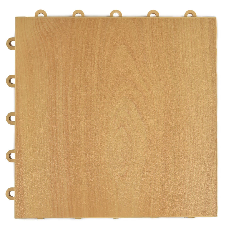 Greatmats 12-in W x 12-in L x 0.625-in T Interlocking Vinyl/Plastic Gym Floor Tile (20-sq ft) (20-Pack)